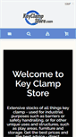 Mobile Screenshot of keyclampstore.com